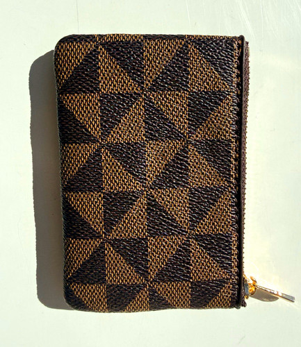 Women geometric zip around - geometric, zip-around