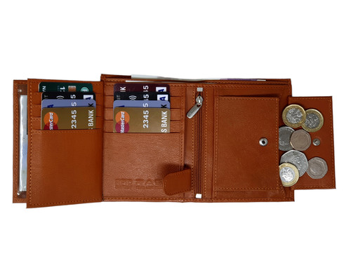 Man rfid blocking - soft, leather