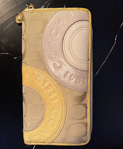Genuine coach beige yellow - genuine,