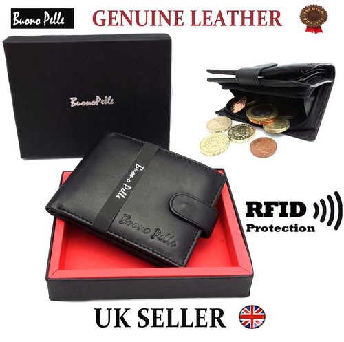 Designer mens leather wallet - leather,