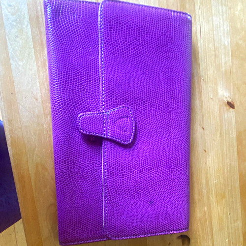 Aspinal purple leather - aspinal,