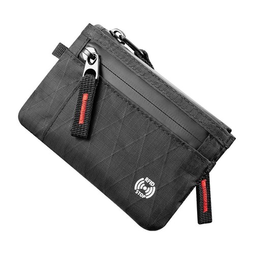 Slim unisex zipper wallet - slim,