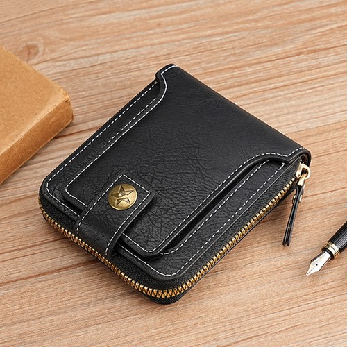 Mens leather zip - mens,
