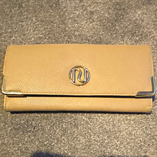 Beige black faux leather - beige,