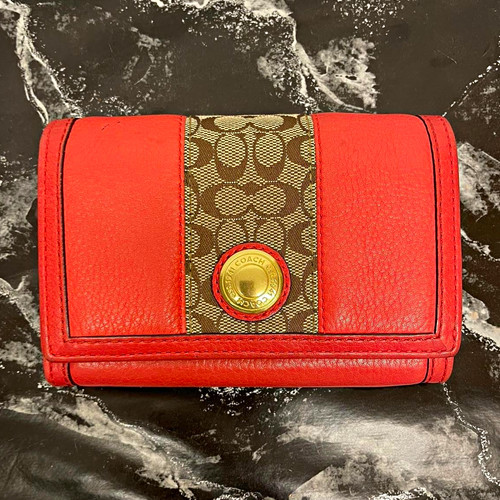 Coach women red - and, brown