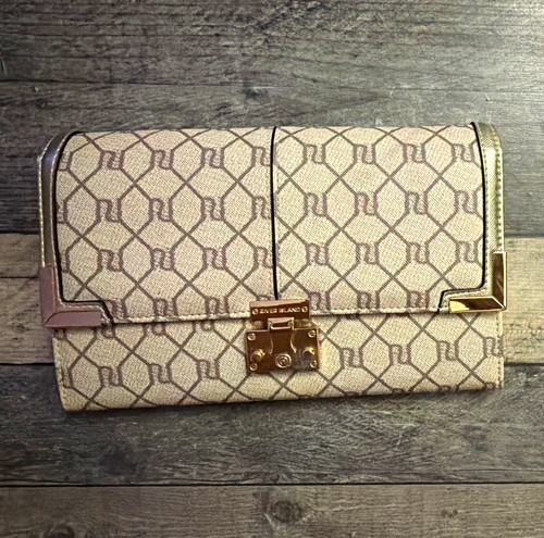 River island geometric clutch - river,