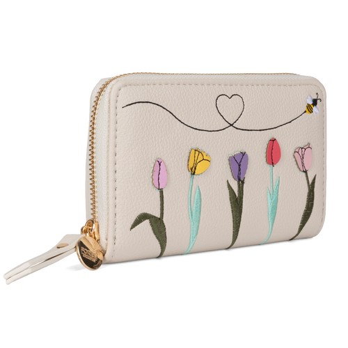 Womens rfid zip around purse - around,