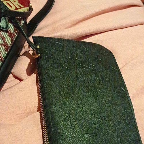 Louis vuitton green - vuitton, leather